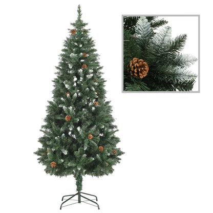 Artificial Christmas Tree With Pine Cones 150 Cm