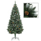 Artificial Christmas Tree With Pine Cones 150 Cm
