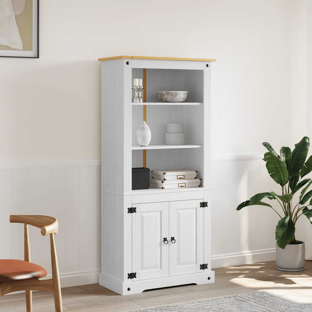 Cupboard Mexican Pine Corona Range 80X40X170 Cm