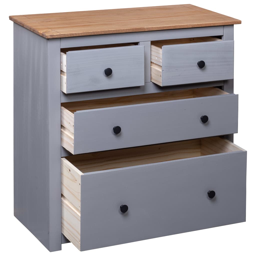 Sideboard 80X40X83 Cm Pinewood Panama Range