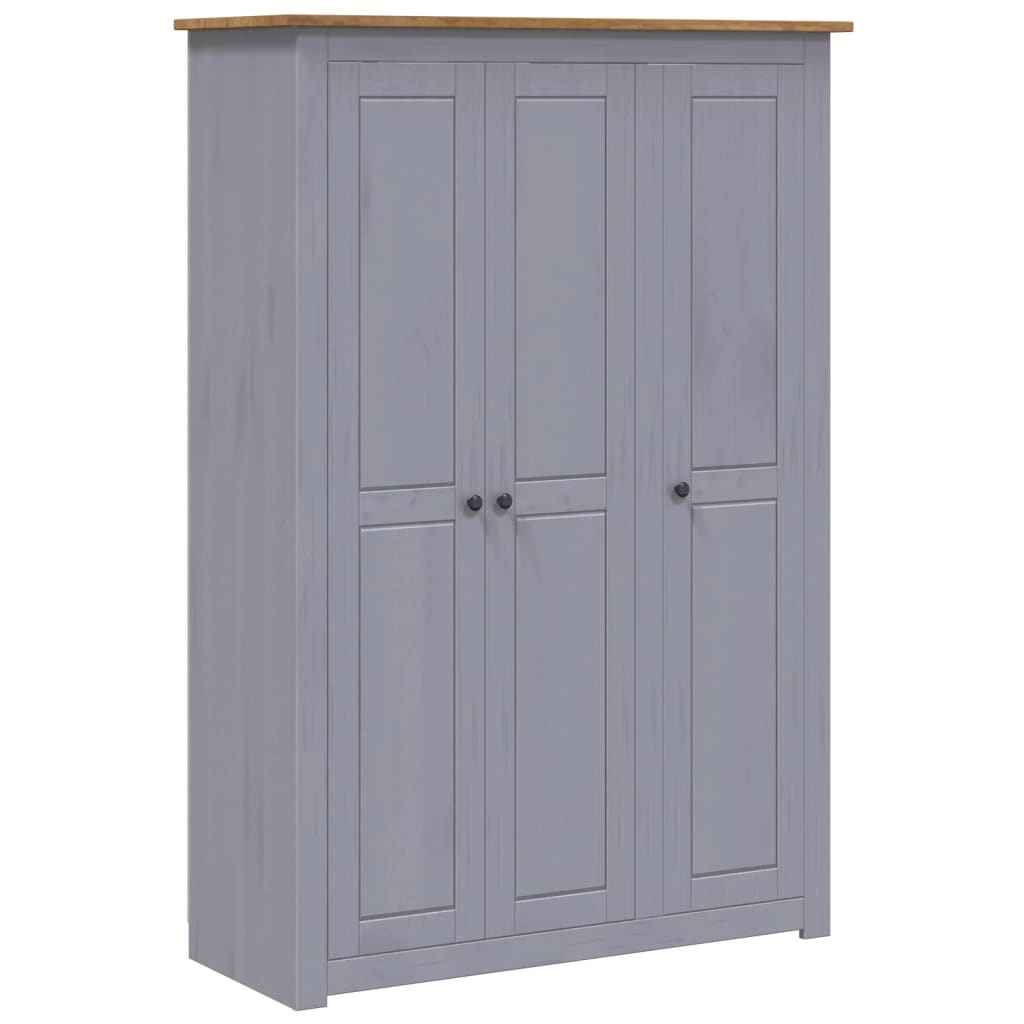 3-Door Wardrobe Pine Panama Range