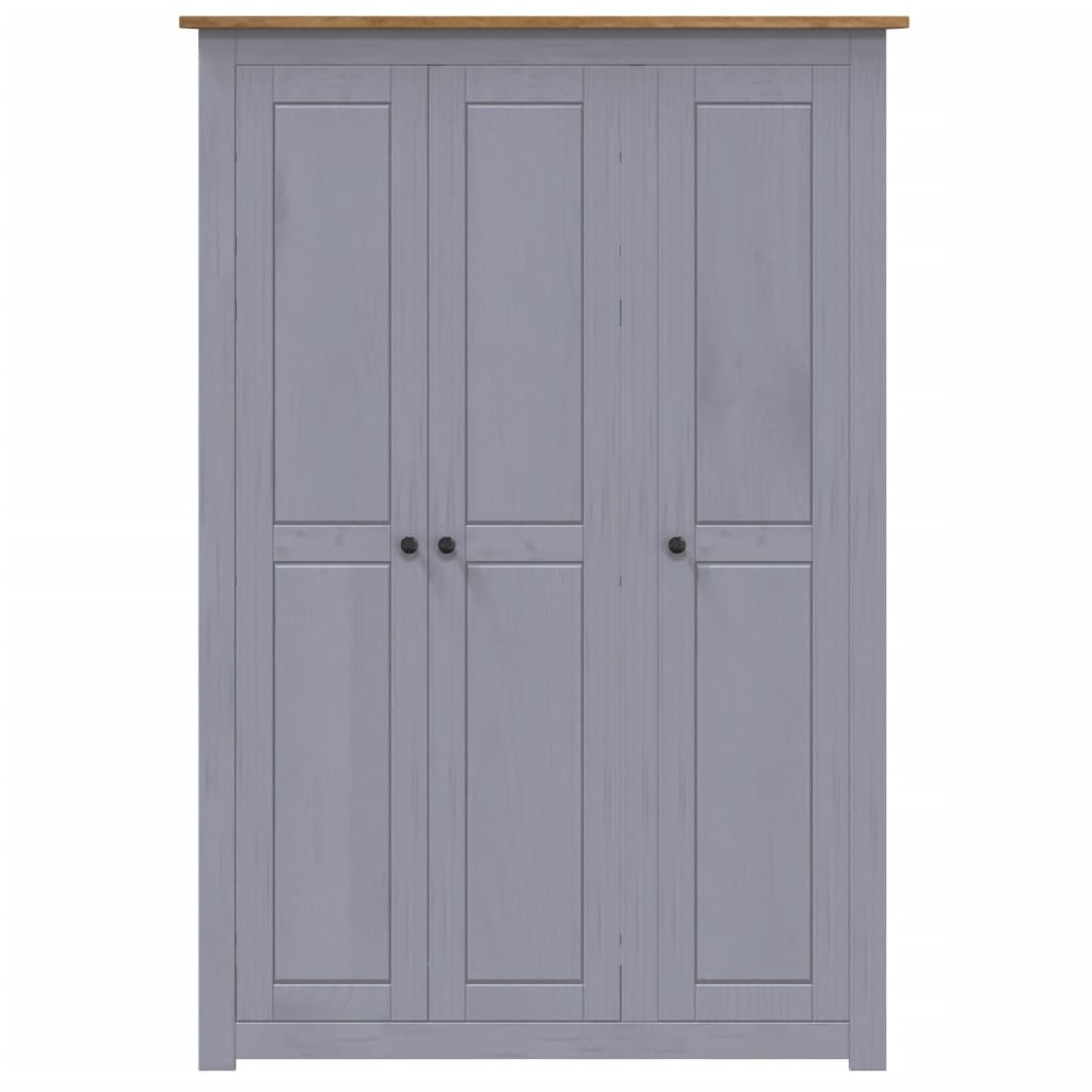 3-Door Wardrobe Pine Panama Range