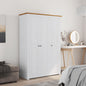 3-Door Wardrobe Pine Panama Range