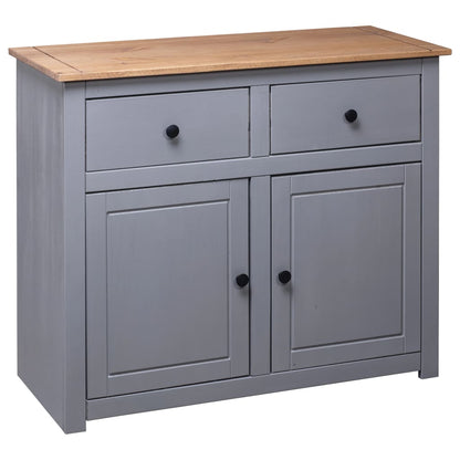Sideboard 93X40X80 Cm Solid Pinewood Panama Range