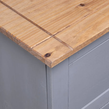 Sideboard 93X40X80 Cm Solid Pinewood Panama Range