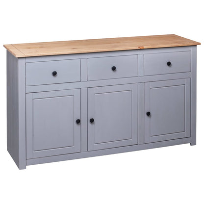 Sideboard 135X40X80 Cm Solid Pinewood Panama Range