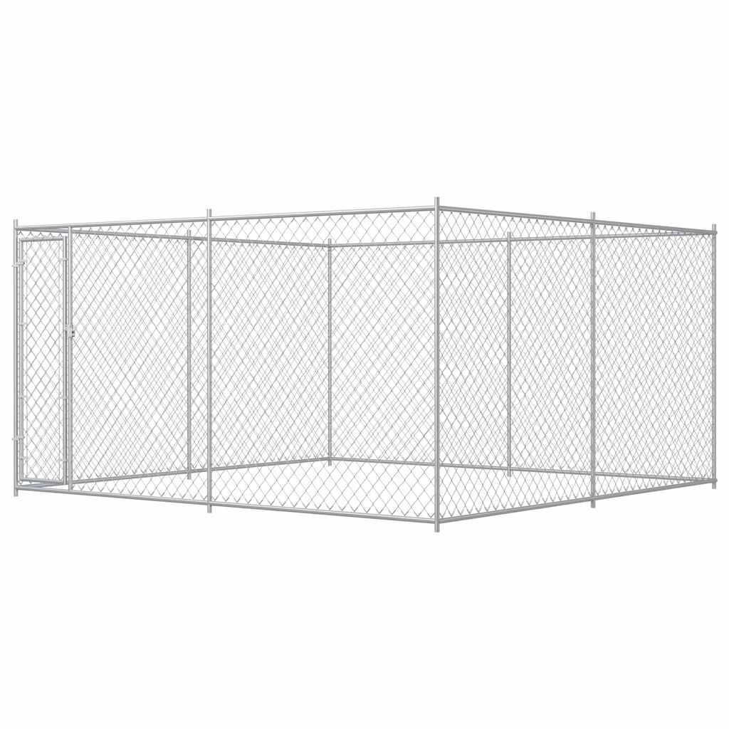 Outdoor Dog Kennel With Canopy Top