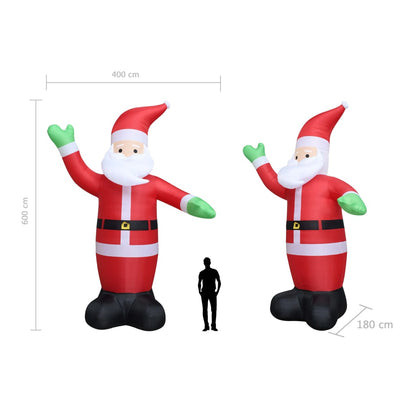 Christmas Inflatable Santa Claus Led Ip20 Xxl