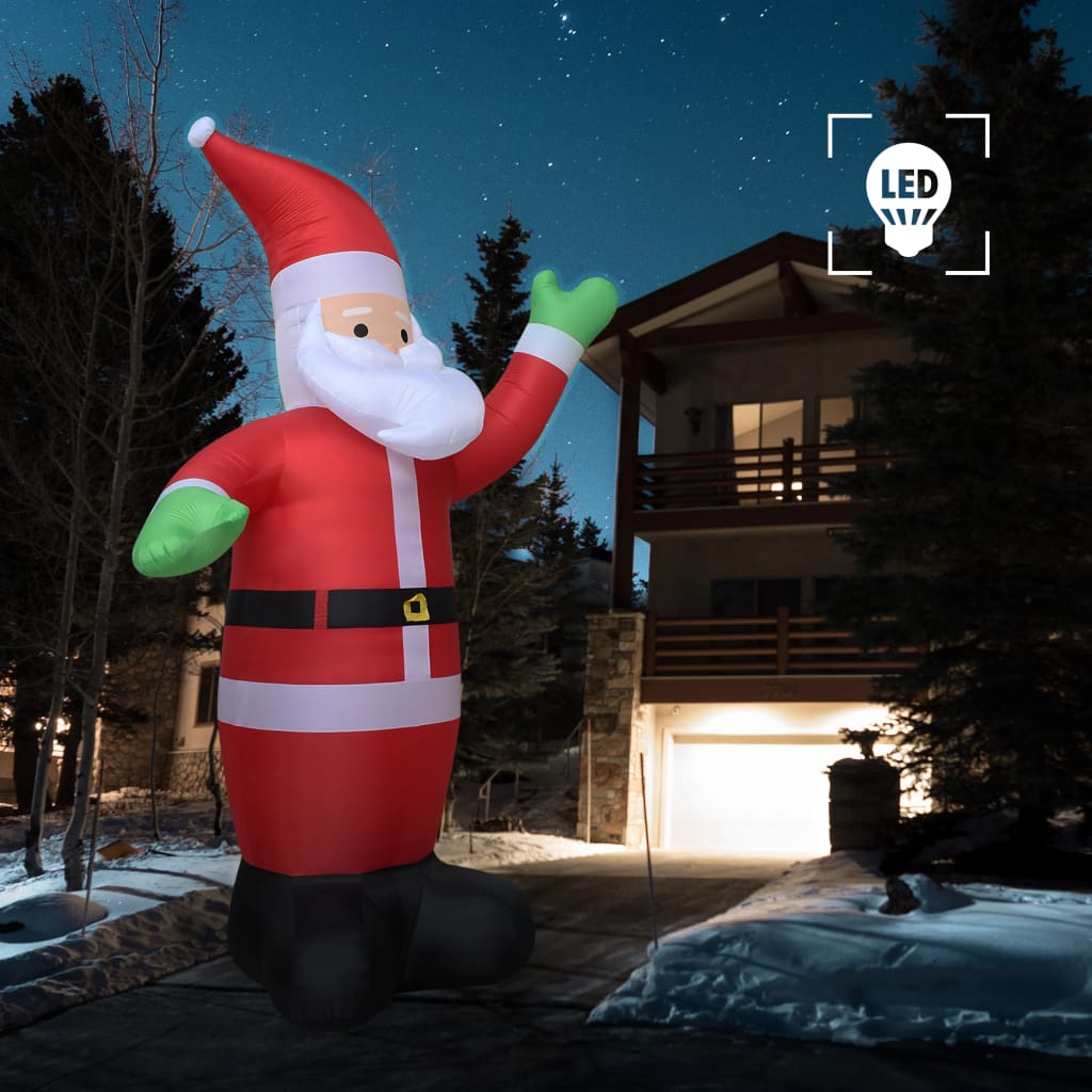 Christmas Inflatable Santa Claus Led Ip20 Xxl