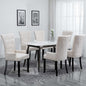 Dining Chair With Armrests Fabric