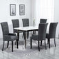 Dining Chair With Armrests Fabric