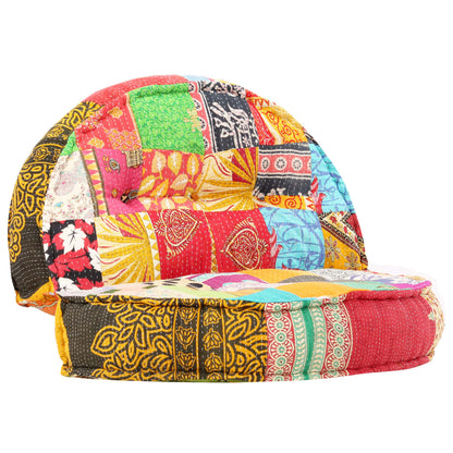 3-Seater Modular Pouffe Fabric