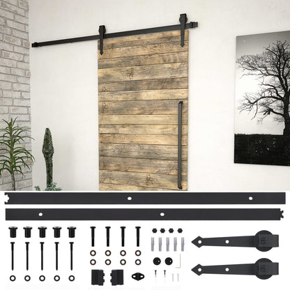 Sliding Door Hardware Kit Steel