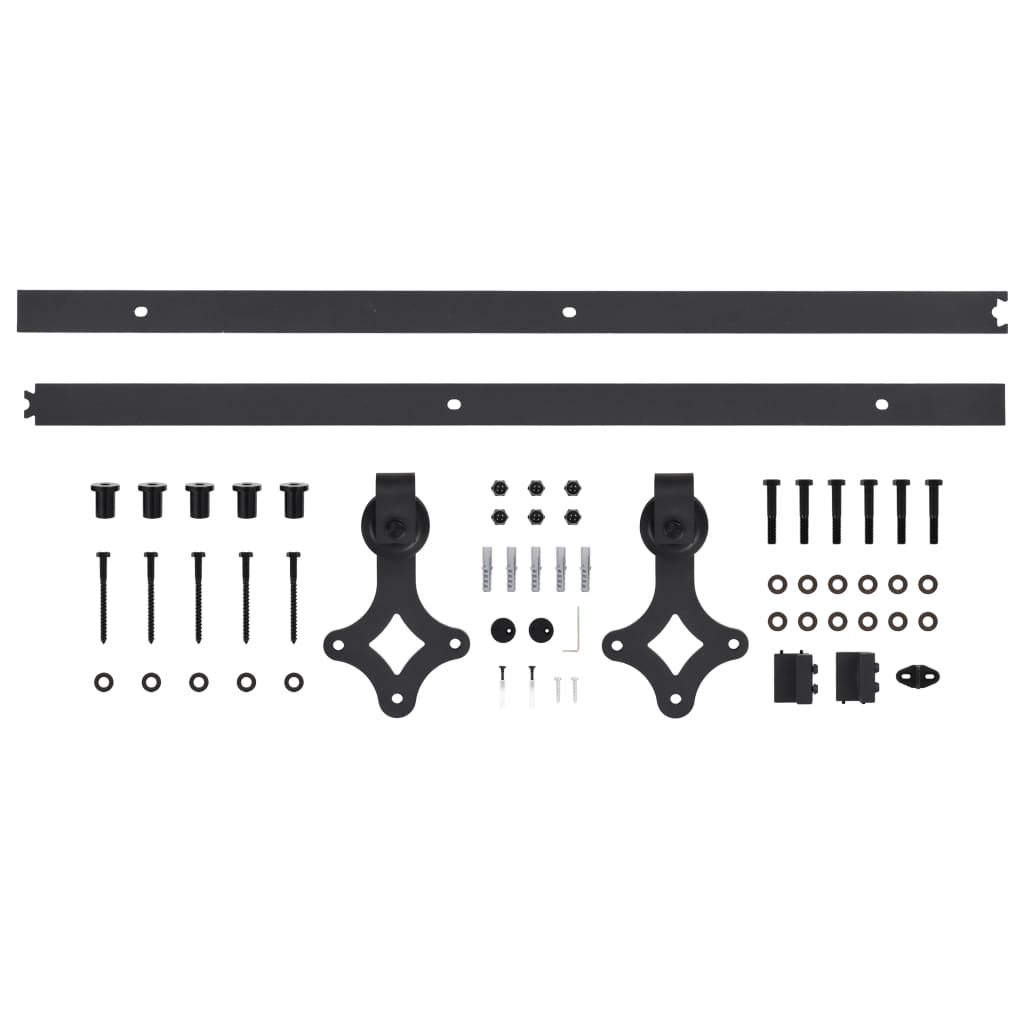 Sliding Door Skien Hardware Kit Steel