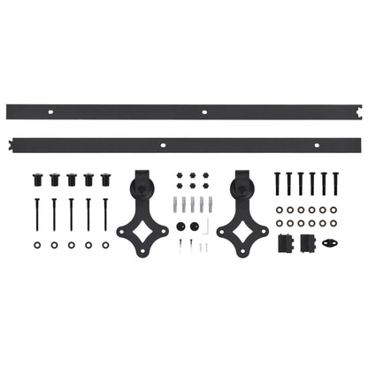 Sliding Door Skien Hardware Kit Steel