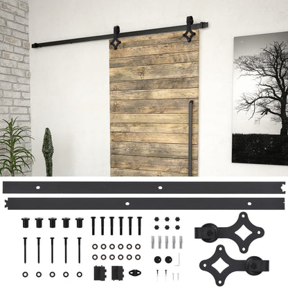 Sliding Door Skien Hardware Kit Steel