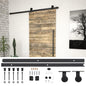 Sliding Door Hardware Kits 2 Pcs Steel