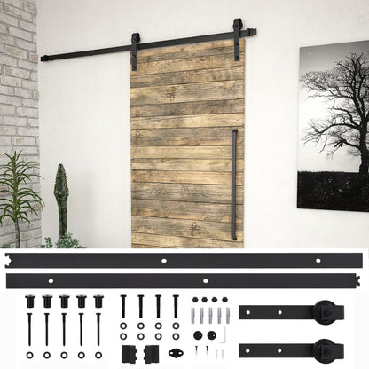 Sliding Door Skien Hardware Kit Steel
