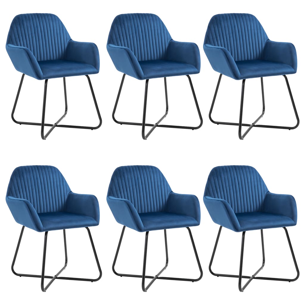 Dining Chairs 4 Pcs Velvet