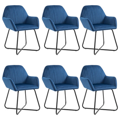 Dining Chairs 4 Pcs Velvet