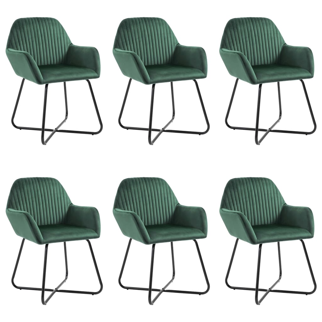 Dining Chairs 4 Pcs Velvet
