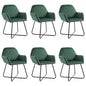 Dining Chairs 4 Pcs Velvet