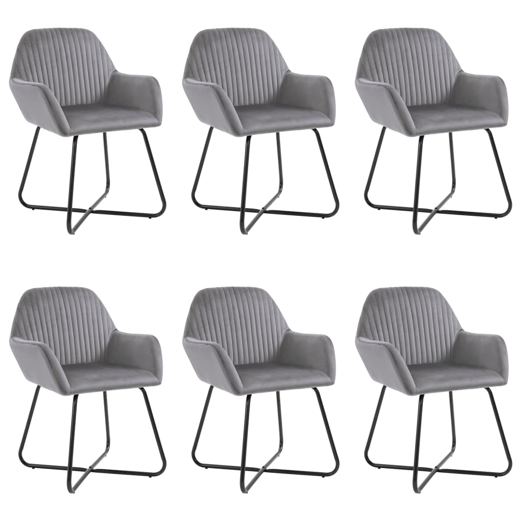 Dining Chairs 4 Pcs Velvet