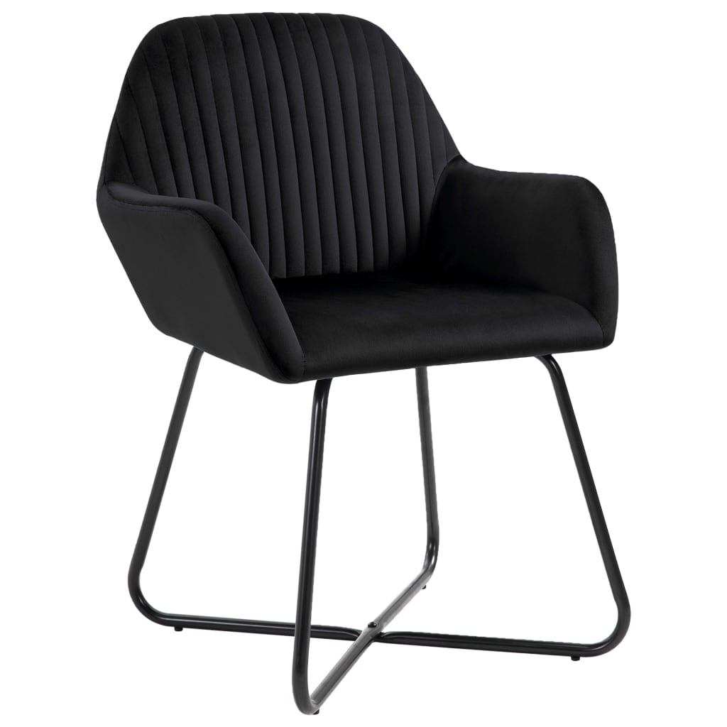 Dining Chairs 4 Pcs Velvet