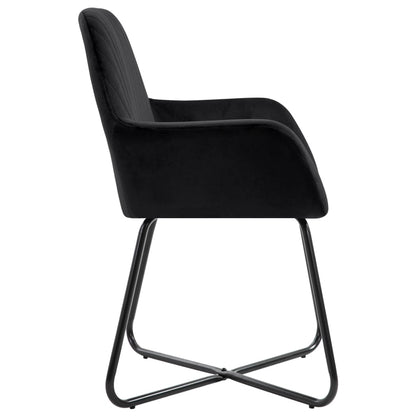 Dining Chairs 4 Pcs Velvet