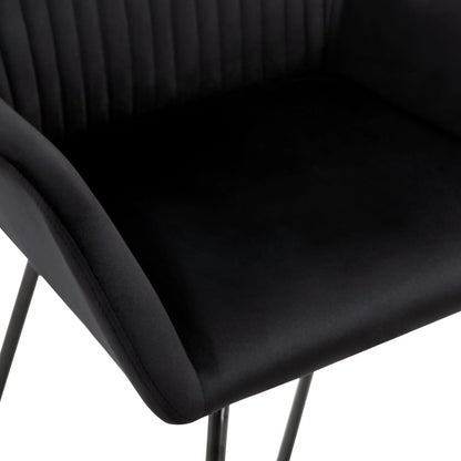 Dining Chairs 4 Pcs Velvet