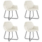 Dining Chairs 4 Pcs Velvet