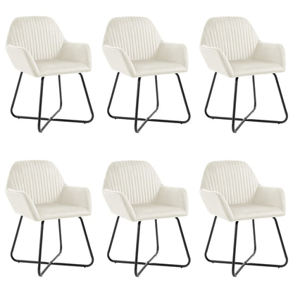 Dining Chairs 4 Pcs Velvet
