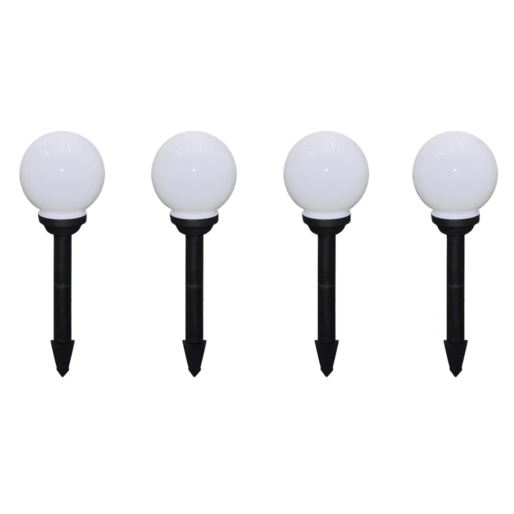 Outdoor Pathway Lamps 8 Pcs Led With Ground Spike