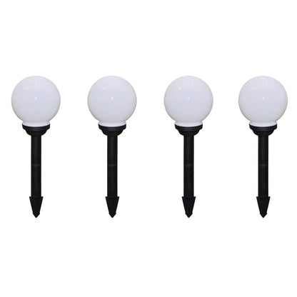 Outdoor Pathway Lamps 8 Pcs Led With Ground Spike