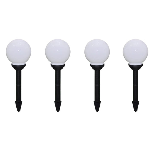 Outdoor Pathway Lamps 8 Pcs Led With Ground Spike