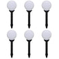 Outdoor Pathway Lamps 8 Pcs Led With Ground Spike