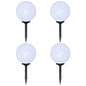 Outdoor Pathway Lamps 8 Pcs Led With Ground Spike
