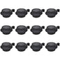 Outdoor Solar Fence Lamps 12 Pcs Led
