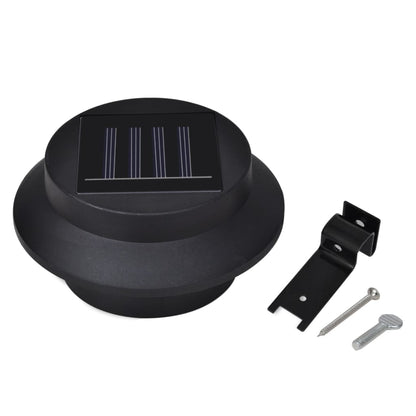 Outdoor Solar Fence Lamps 12 Pcs Led