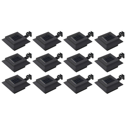 Outdoor Solar Lamps 6 Pcs Led Square 12 Cm
