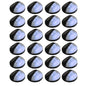 Outdoor Solar Wall Lamps Led 24 Pcs Round