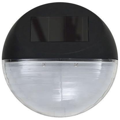 Outdoor Solar Wall Lamps Led 24 Pcs Round