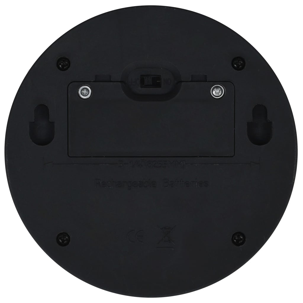 Outdoor Solar Wall Lamps Led 24 Pcs Round