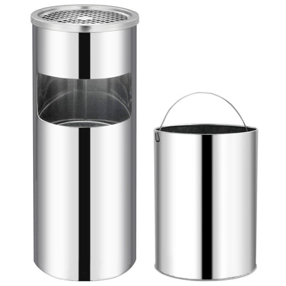 Ashtray Dustbin Hotel 30 L Steel