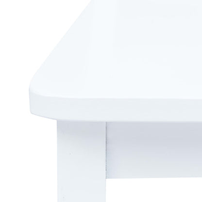 Dining Chairs 6 Pcs Solid Rubber Wood