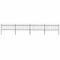Garden Fence With Spear Top Steel 181X