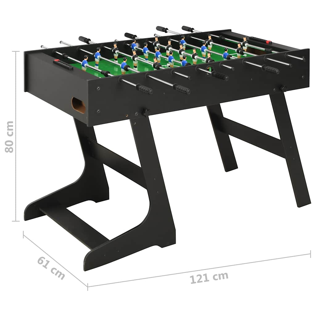 Folding Football Table 121X61X80 Cm