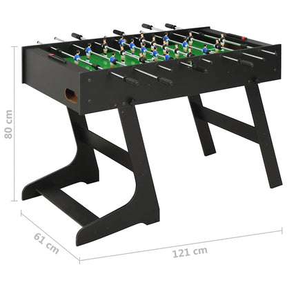 Folding Football Table 121X61X80 Cm