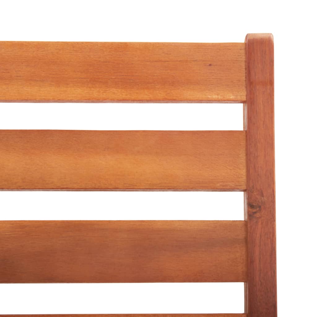 Outdoor Dining Chairs 2 Pcs Solid Acacia Wood