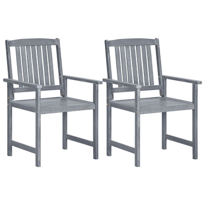 Garden Chairs 6 Pcs Solid Wood Acacia